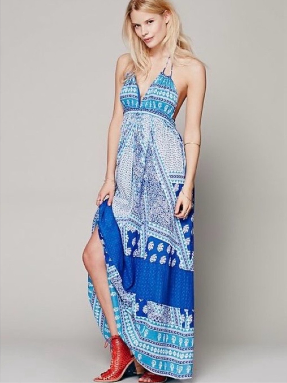 Free People Maxi Dress NWOT M